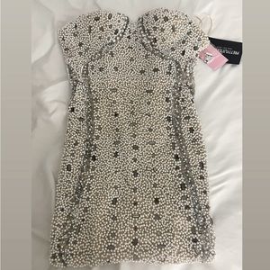 Prettylittlething Pearl dress